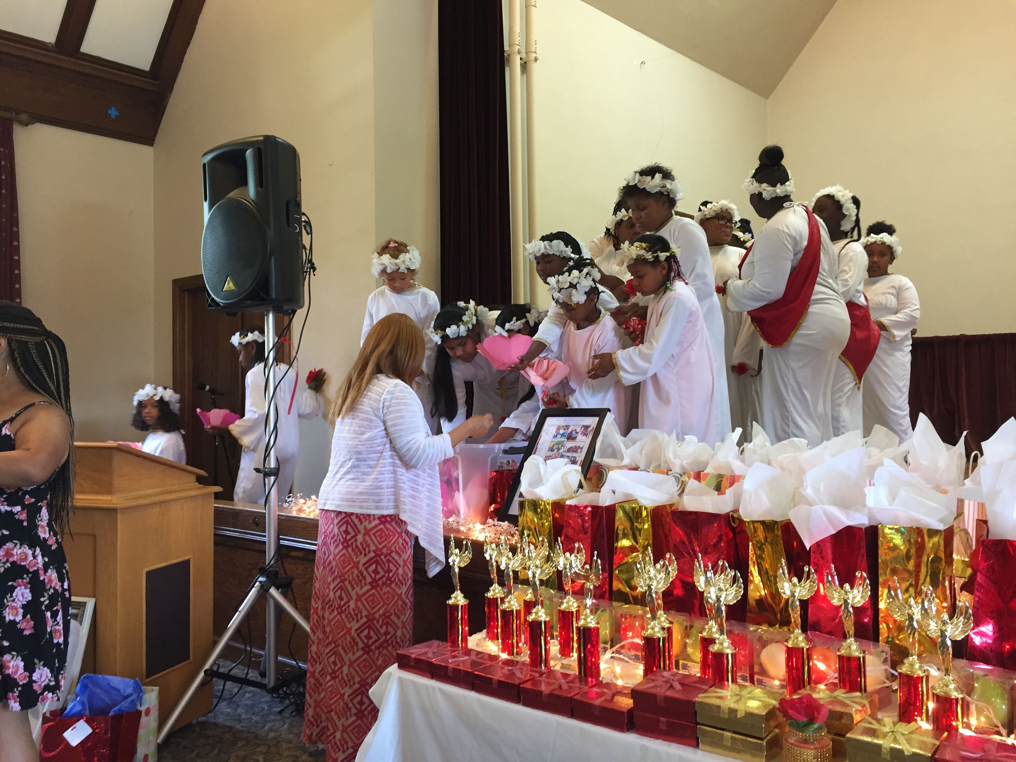 A celebration from the Roses and Wings program in the chapter archive.